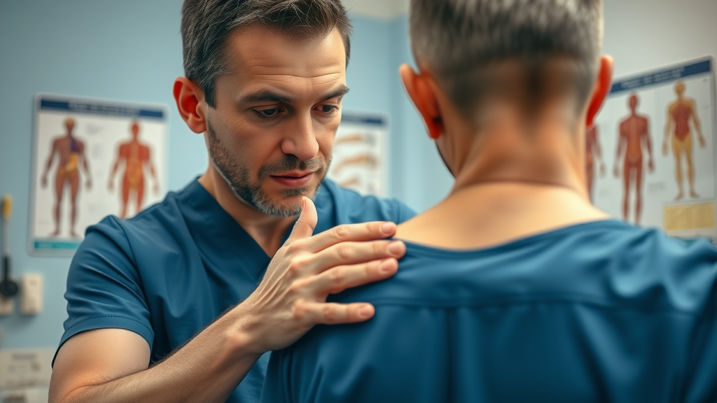 manual therapy pressure palpation soft tissue shoulder