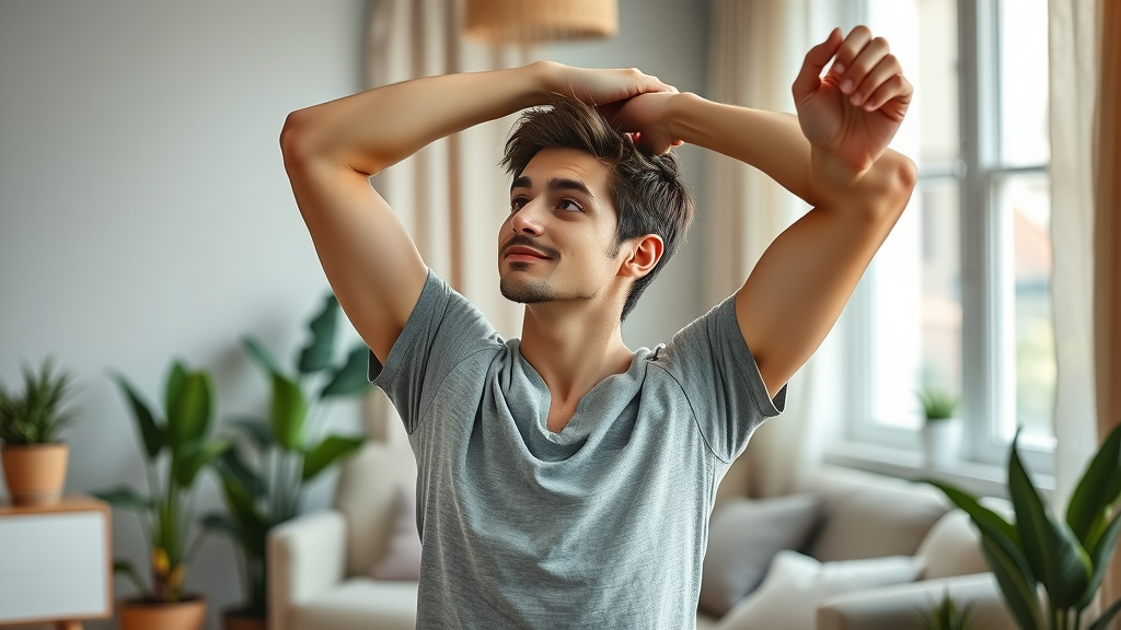 calm patient after spinal adjustment feeling relief and comfort in clinic recovery space