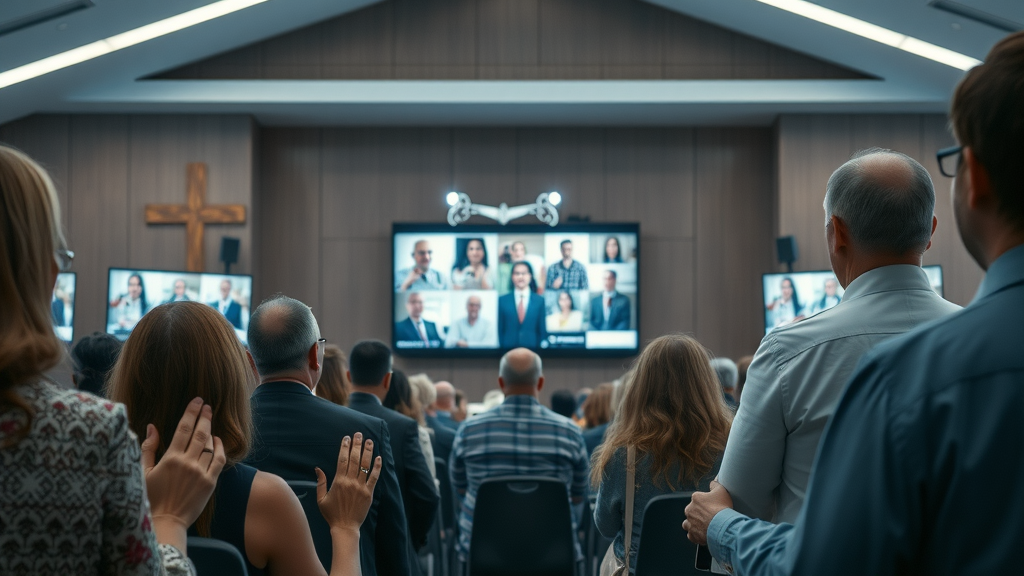 funeral home chapel live streaming memorial for remote family - live stream technology in funeral services